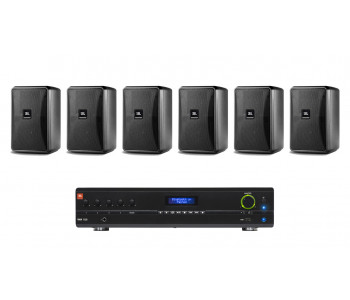 Комплект акустики 6 настенных динамиков JBL Control 23-1 | Bluetooth | 6х15Вт